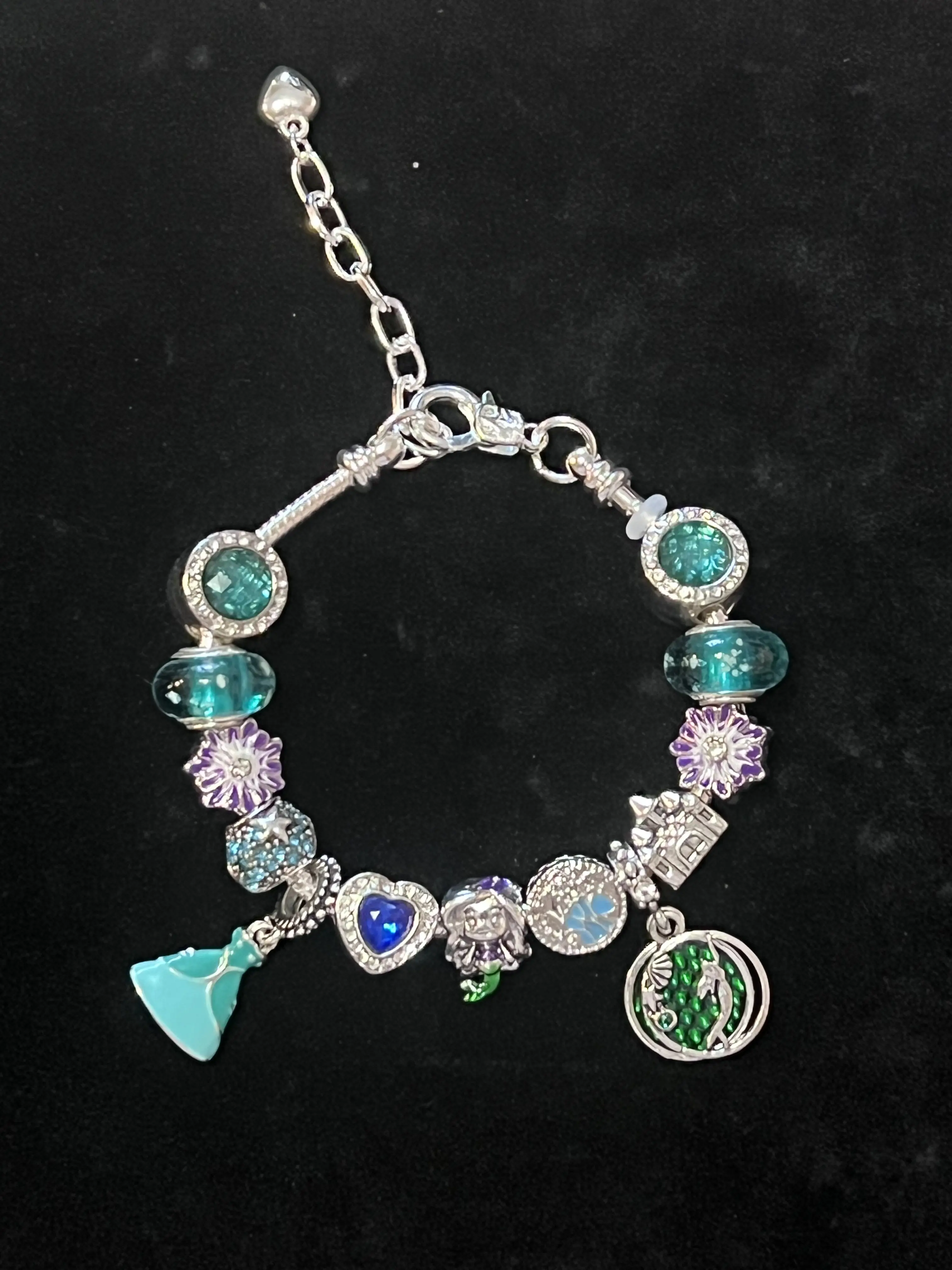 trendy charm pendant bracelets, gift, fashion accessories, rhinestones, jewelry