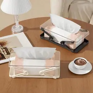 Foldable Paper Towel Holder, Space-Saving Design, Durable Home Classic, Modern Aesthetic, Non-Slip Base, Ideal for Kitchen & Bathroom