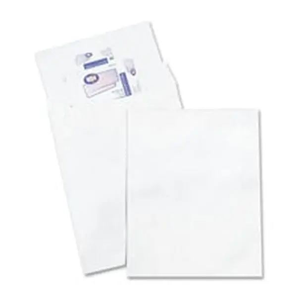 Quality Park Products QUAR5106 Heavyweight Tyvek Open-End Jumbo Mailers - Plain, White, 14.25in x 20in - Secure for Plates, Negative Maps (Office Envelopes & Postal Supplies)