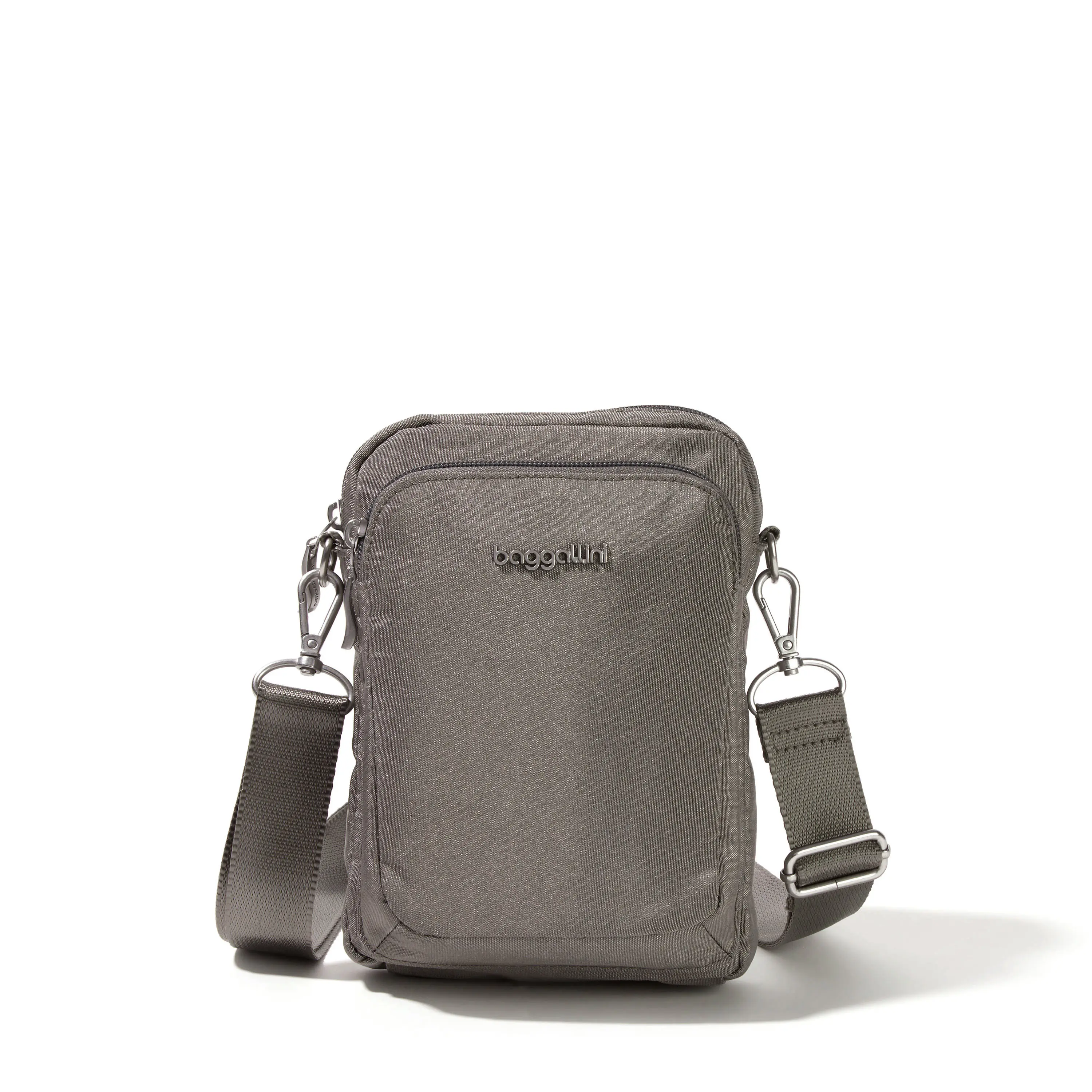 Baggallini Women's Modern Everywhere Mini Crossbody Bag, Adjustable Casual Lightweight Polyester Daily Commuter Purse, Lightweight Shoulder Bag, Casual Crossbody Bags