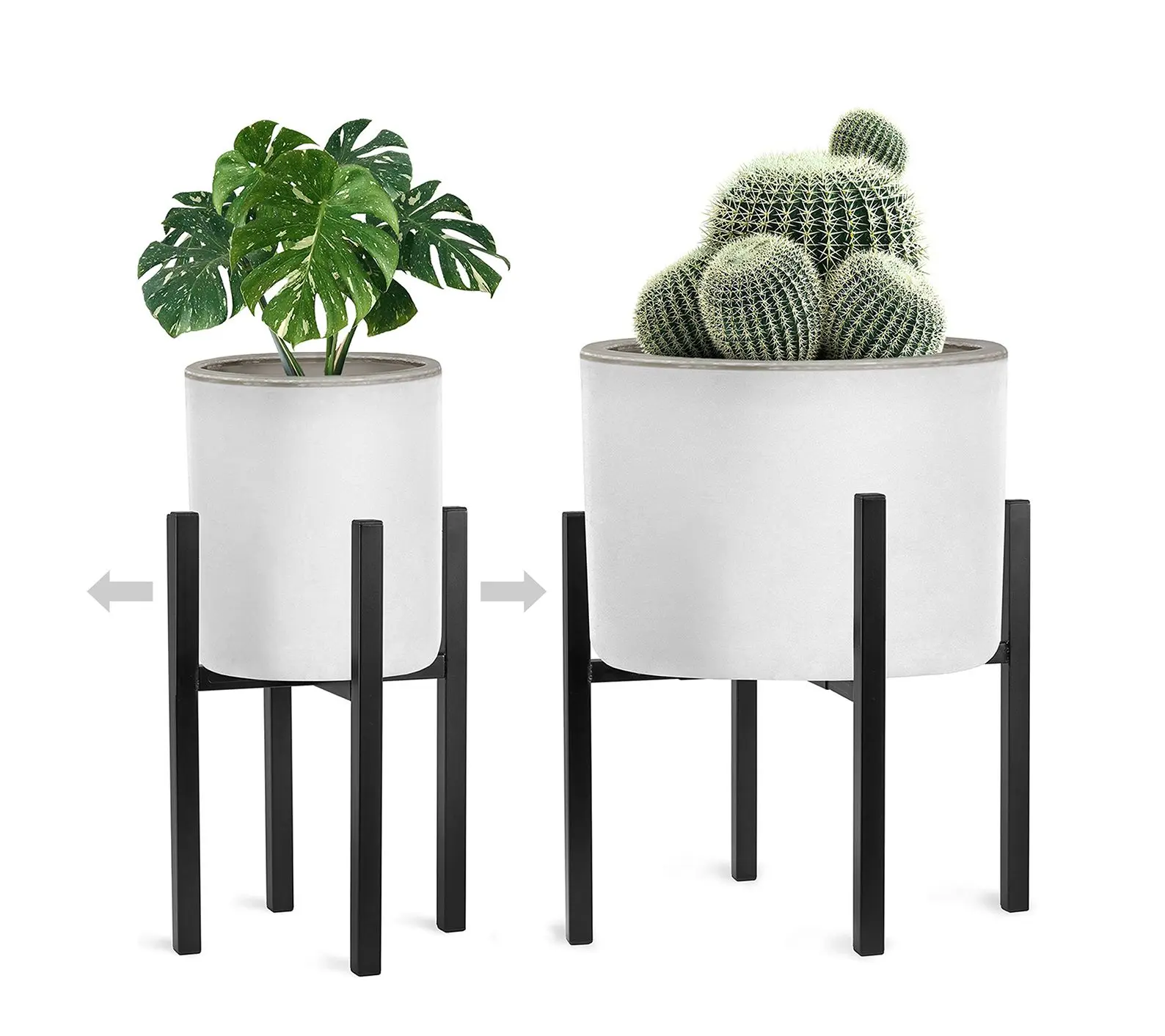 Sorbus Adjustable Metal Plant Stand, 10"-16" Flower Pot Holder Sorbus Adjustable Metal Plant Stand, 10"-16" Flower Pot Holder