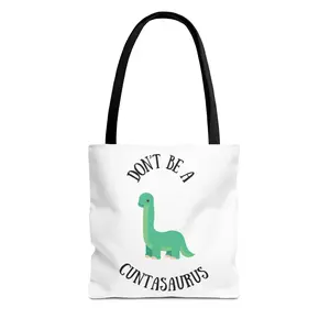 Don’t Be A Cuntasaurus Womens Funny Tote Bag Girlfriend Gift Wife Gift Best friend Gift