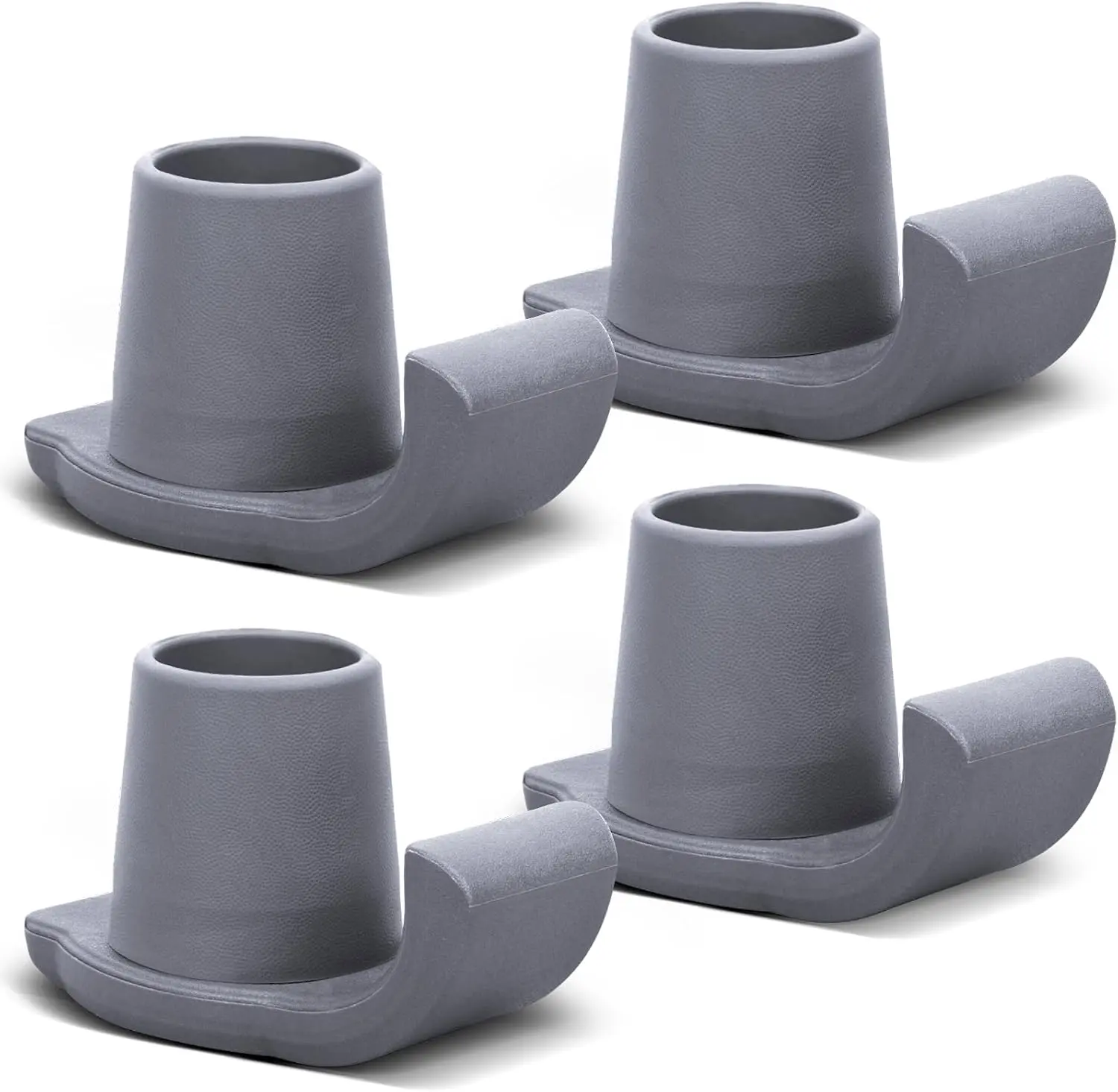 Walker Ski Glides, 4 Pack Durable Ski Glides for Folding Walkers Universal Fit Walker Accessories, Easy-Fit Glides for Smooth Mobility, Essential Mobility Aid for Seniors