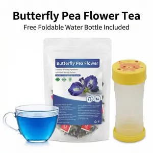 30 Butterfly Pea Flower Tea Bags Natural No Additives Herbal Beveragetea cup Beverage Herbal Free cup bedtime tea tea thyme