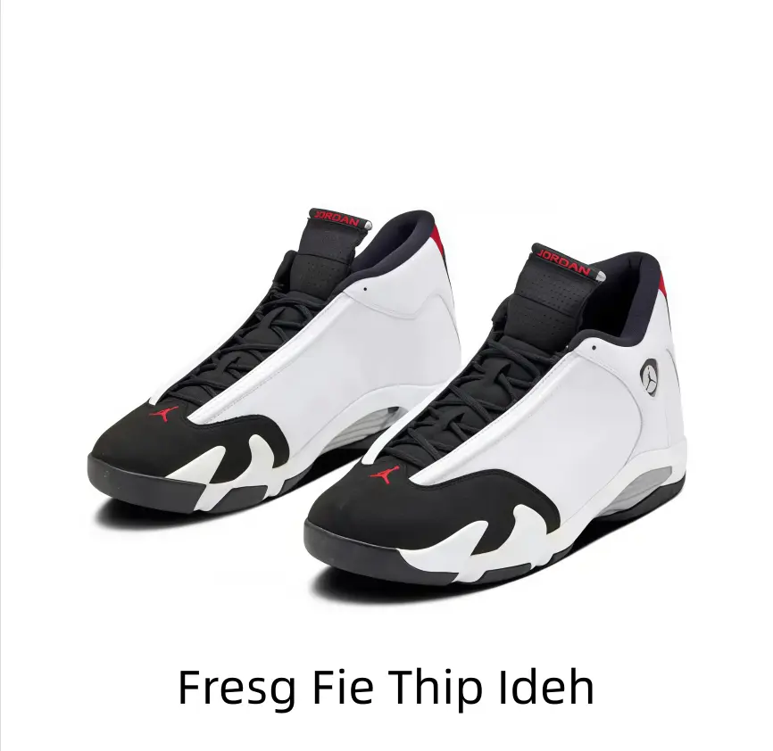 Premium Leather Basketball Shoe with Iconic Color Blocking & Cushioned Sole – Combines Heritage Design with Modern Comfort for Daily Wear