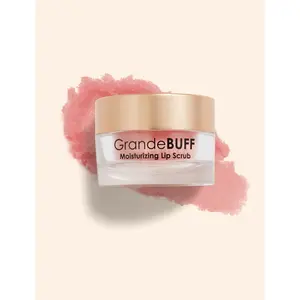 GrandeBUFF Moisturizing Lip Scrub with Argan Oil & Shea Butter - Gentle Exfoliant  - Smooth & Soft Lips - Daily Formula