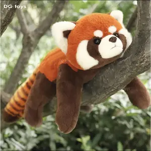 Lifelike Red Panda Stuffed Animals Raccoon Plush Toy Cute Panda Plushie Toy Gift For Kids Girlfriend Birthday Boy Christmas Gift