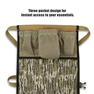 Upbeat Saddle Hunting Knee Cushion Dual Knee Tree Pad with 3 Utility Pockets Adjustable Tree Strap Lightweight Durable, saddle hunting knee cushion Camo Knee Pads Saddle Hunting Accessories Tree Saddle Hunting Gear