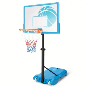 Adjustable Basketball Hoop (3.8-4.5ft) with Detachable Wheels: This portable hoop is perfect for both indoor and outdoor use.