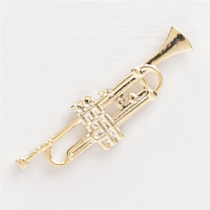 Golden Trumpet Pin