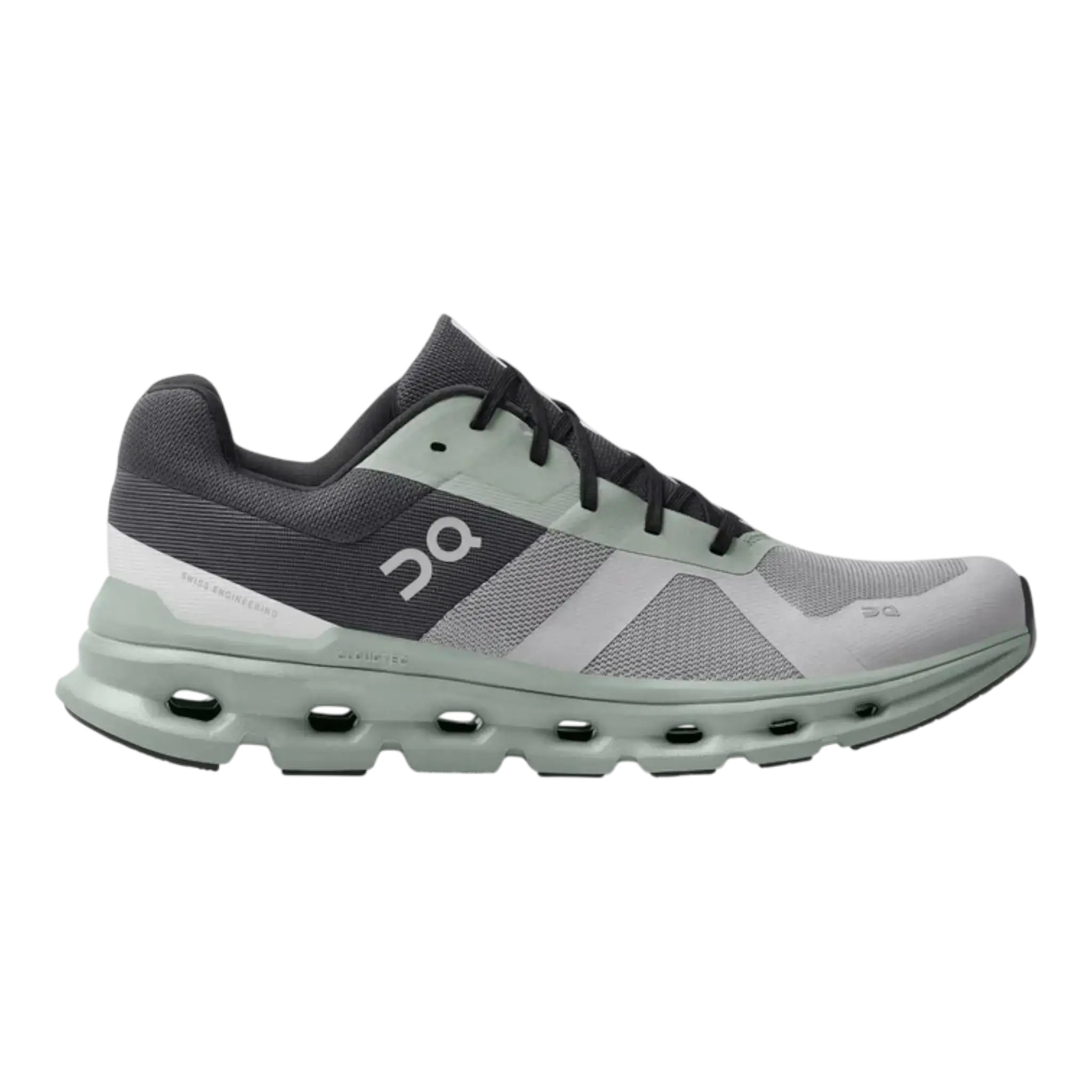On Cloudrunner Running Sneaker in Gray | Men's On Cloudrunner Running Sneaker in Gray | Men's