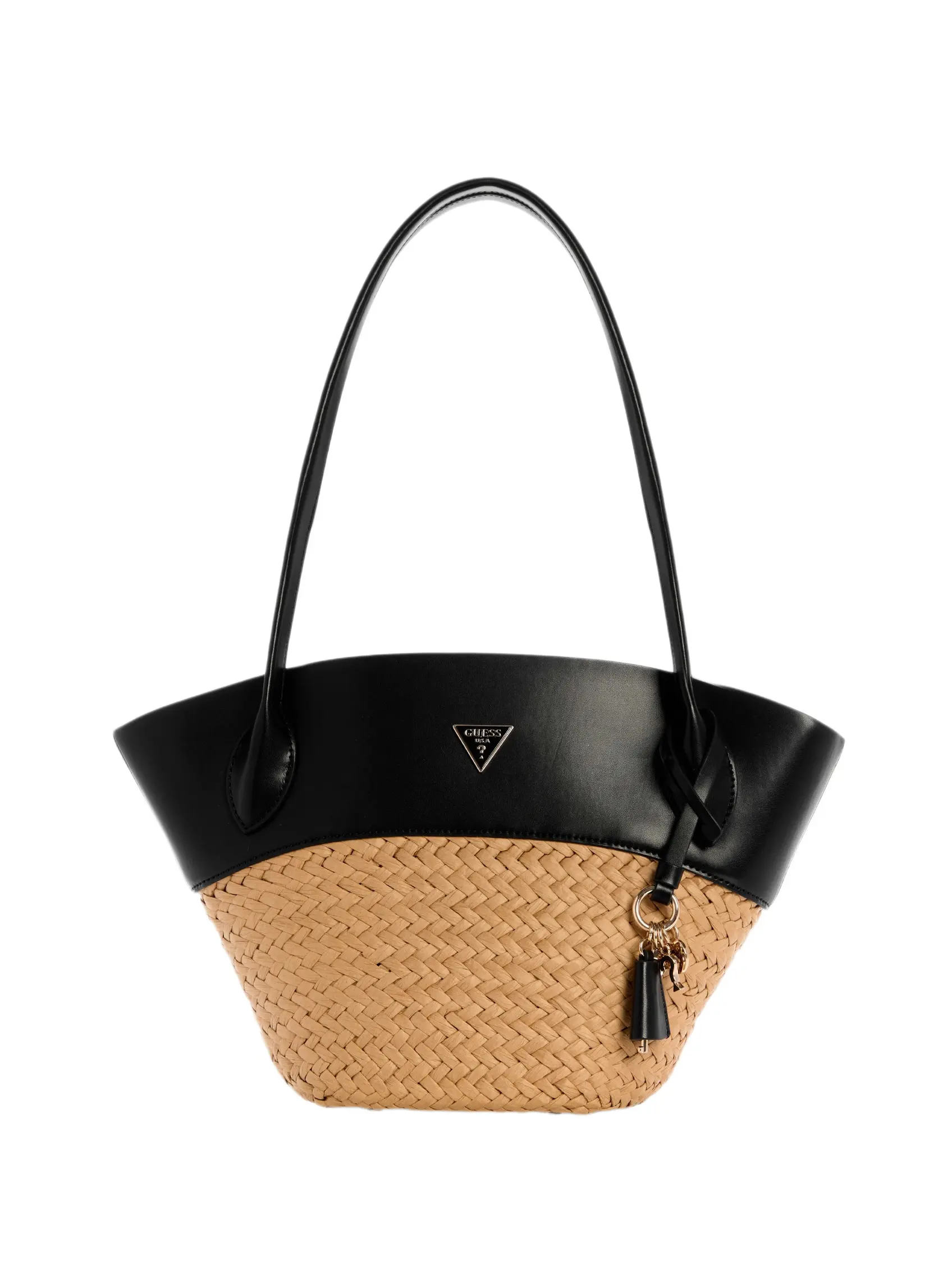 GUESS Female Venere Large Woven Tote
