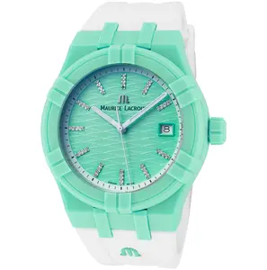 Maurice Lacroix Unisex Aikon #Tide 40mm Quartz Watch AI2008-CCCC1-3A0-0
