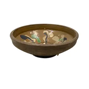 Antique Hungarian Folk Art Decorative Bowl