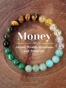 Natural Stone Beaded Bracelet, Fashionable Jewelry for Women & Men, Trendy All-match & Exquisite Jewelry for Birthday Gift