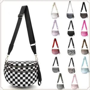 2026 NEW Crossbody Bags for Women - Fashion Sling Purse Shoulder Bag Fanny Pack Leather Causal Chest Bum Bag Cross Body Purse