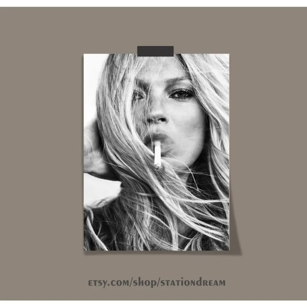 kate moss cigarette poster Smoking Our art prints are crafted on luxurious paper for vibrant colors and fine detail kate moss cigarette poster -
