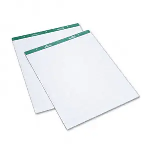 Evidence Flip Chart Pads Unruled 27 x 34 White Two 50-Sheet Pads Pack