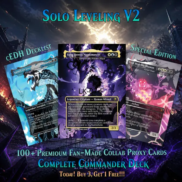 Custom MTG Deck: Shadow Army V2 EDH Collection | 117 Cards Set