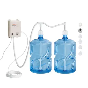 【Father's Day】VEVOR Bottled Water Dispenser Pump System,  2x5 Gallon Dispensing System, Automatic Electric Water Dispenser, Double-Pipe Water Jug Pump, Compatible Use with Coffee/Tea Machine, Refrigerator, Ice Maker