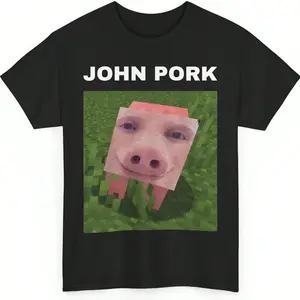 John Pork Is Calling Funny Answer Call Phone T-Shirt, Brainrot T Shirt, John Pork Shirt, John Pork, Freakbob, Embarrassing