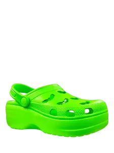 R.I.P.S. BAT - Neon Green Sandal for Women, Comfortable Footwear for Summer, Ideal for Walking and Outdoor Activities