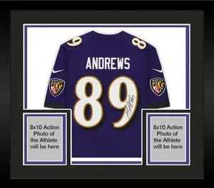 Framed Mark Andrews Baltimore Ravens Autographed Nike Purple Limited Jersey - Fanatics Authentic Certified