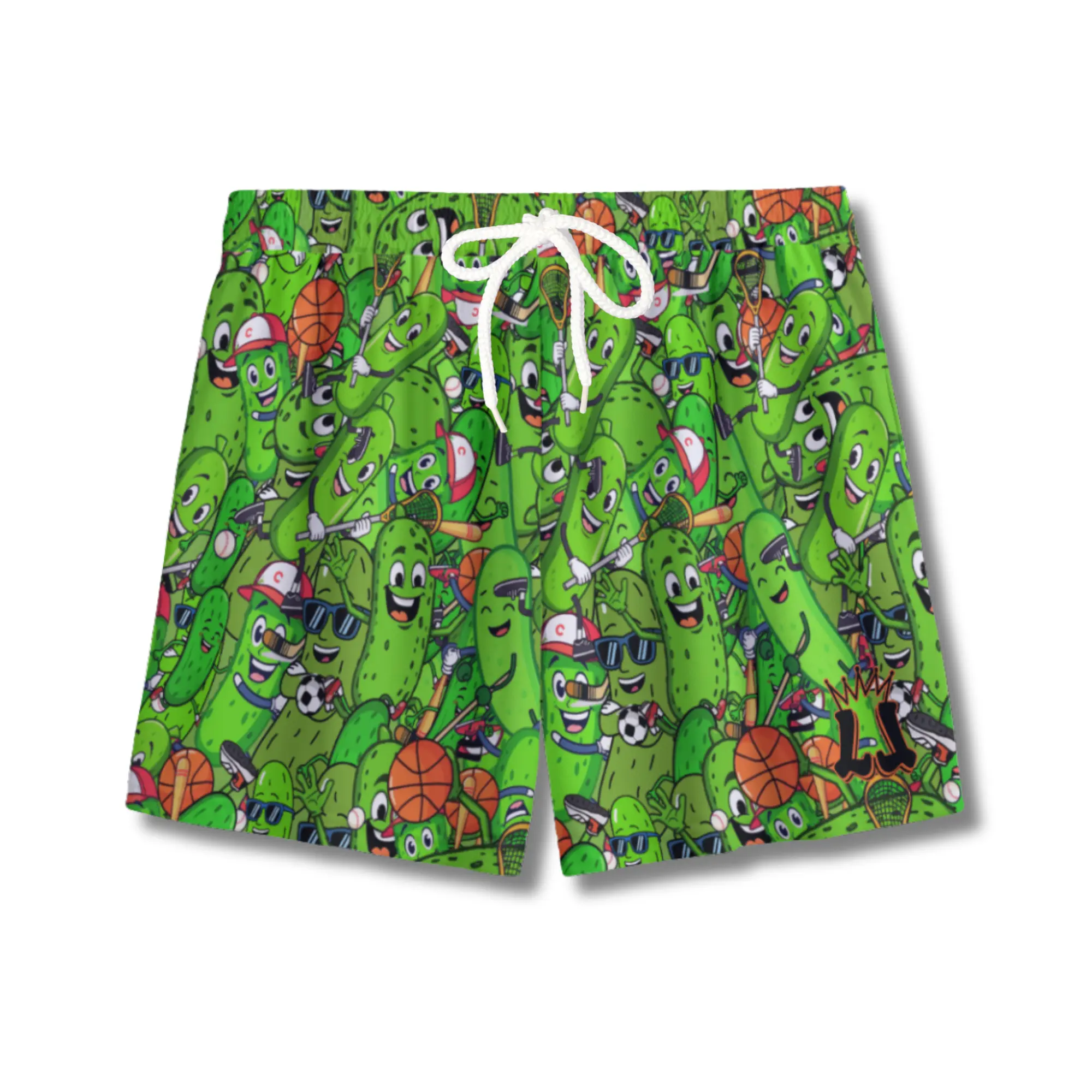 Youth Sporty Mesh Shorts for Pickleball and Sports Enthusiasts, Sporty Sports Shorts