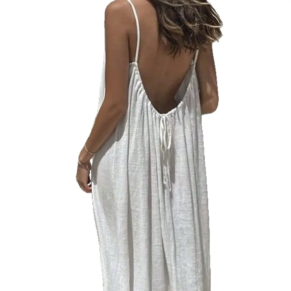 Women's Backless Lounge Nightgown Lightweight Spaghetti Strap Sleep Dress for Comfortable Relaxation and Easy Movement Breathable Day Flowy Loungewear Overall Nightwear Soft Basic Overall Nightwear Soft Womenswear - TikTok Shop Women's Backless Lounge Nightgown Lightweight Spaghetti Strap Sleep Dress for Comfortable Relaxation and Easy Movement Breathable Day Flowy Loungewear Overall Nightwear Soft Basic Overall Nightwear Soft Womenswear - TikTok Shop