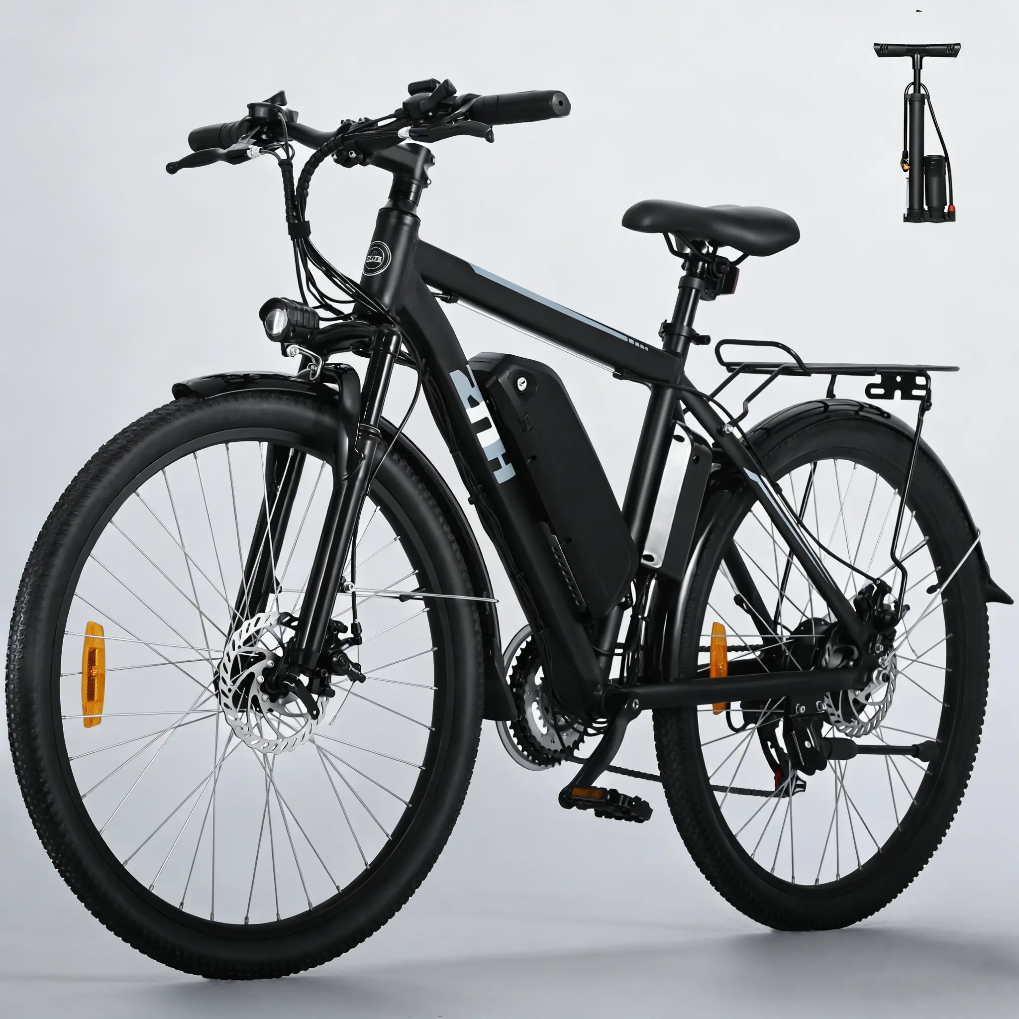 ZNH 350W Adult Commuter Electric Bicycle, City Bike Frame, 36V 10Ah Long Range, 21-Speed Commuter Ebike, Commuter Bicycle