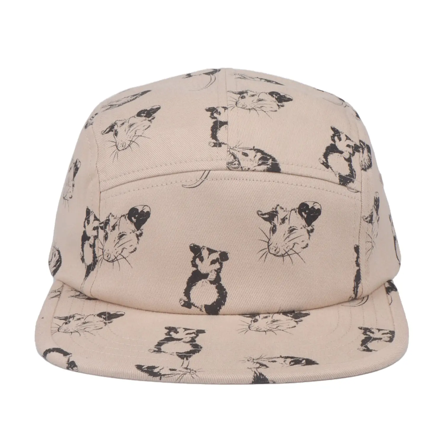 Opossum 5 Panel Hat Camp Cap | Outdoor Streetwear Hat | HatPhile