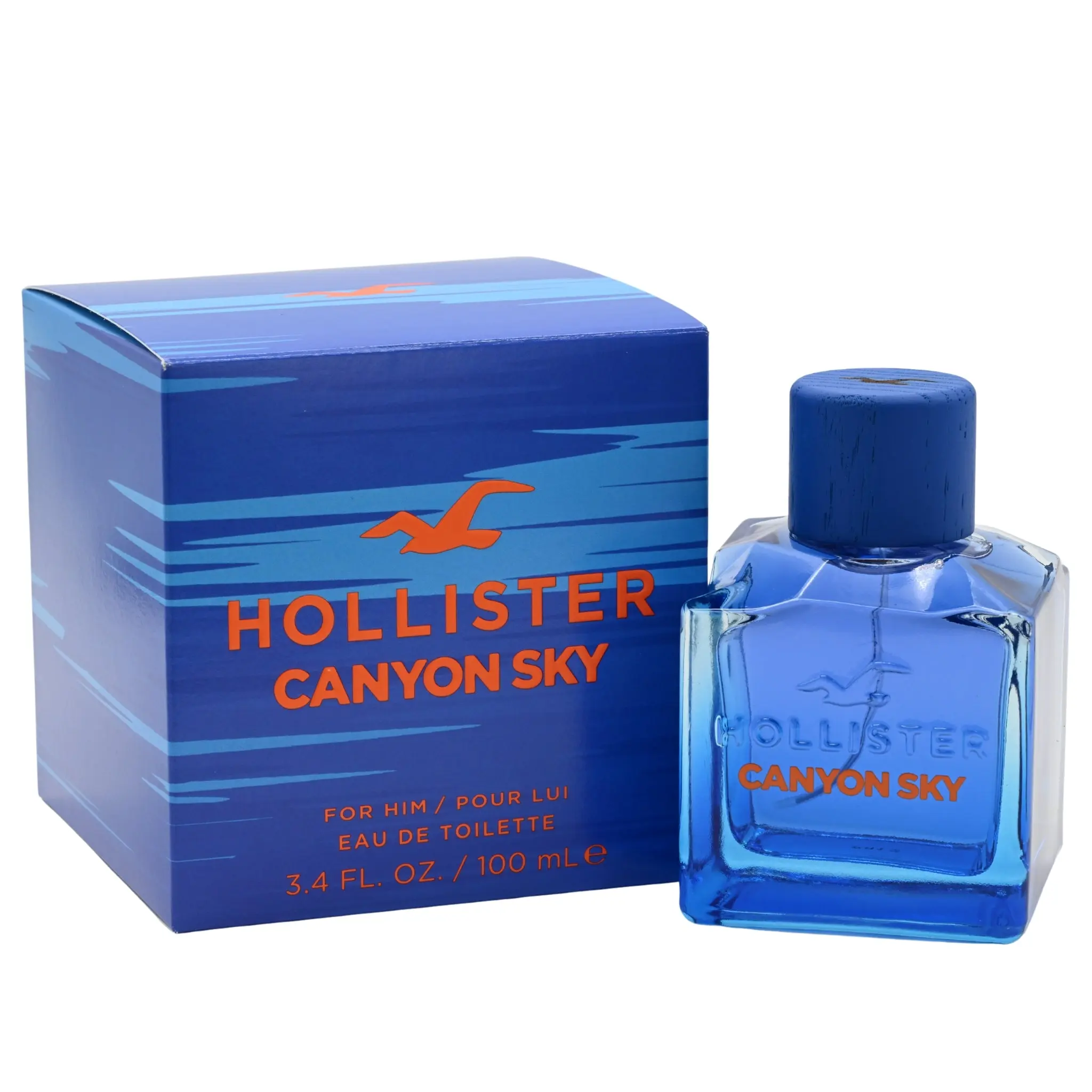 Men's Canyon Sky Eau de Toilette, 3.4 oz Citrus Woody Aromatic Cologne with Bergamot & Sandalwood Notes, Fresh Daily Wear Fragrance, Edt Scented Cologne, Clean And Energetic, Easy To Wear