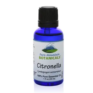 Citronella (Cymbopogon Winterianu) Essential Oil - 100% Pure Natural & Kosher - 1 fl oz Bottle