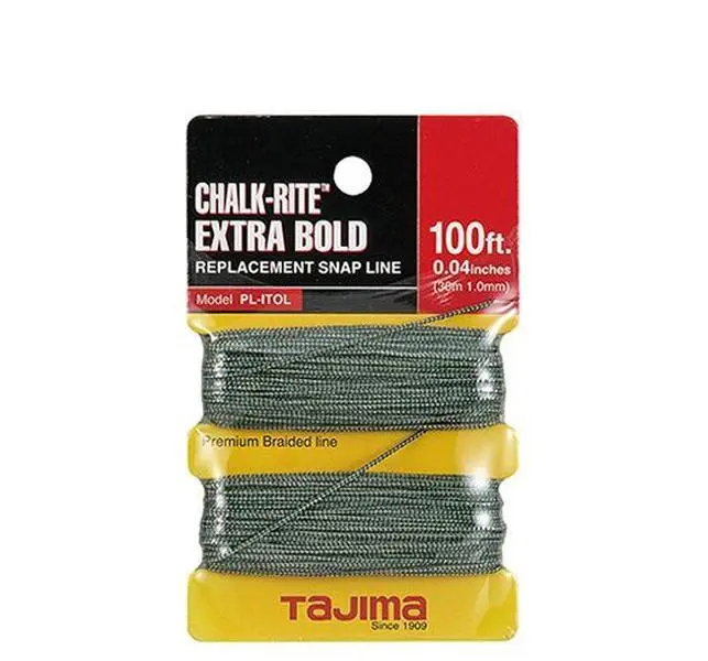 Tajima Chalk-Rite PL-ITOL Extra Bold Hand Measuring Tool for Tools & Hardware Applications