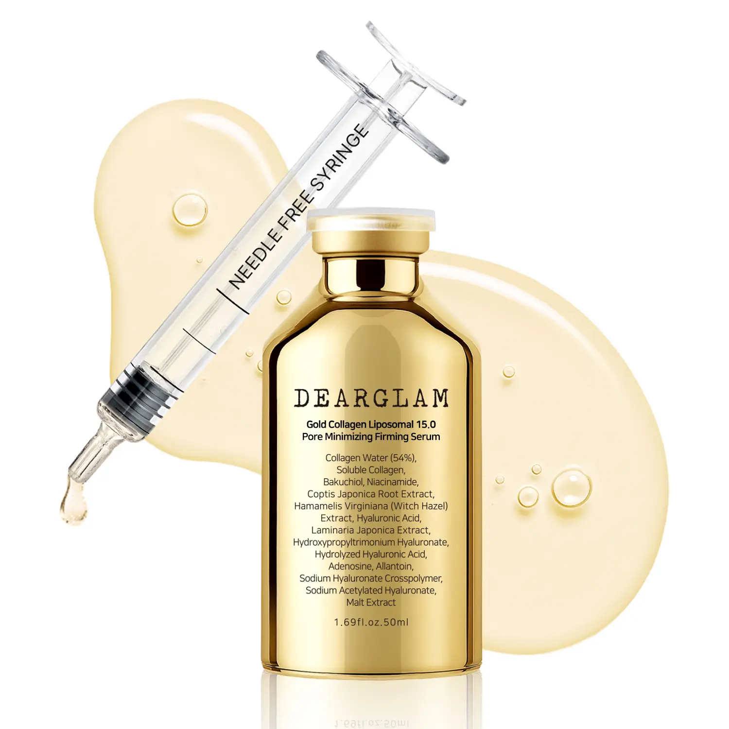 DEARGLAM Gold Collagen Liposomal Firming Serum 50ml