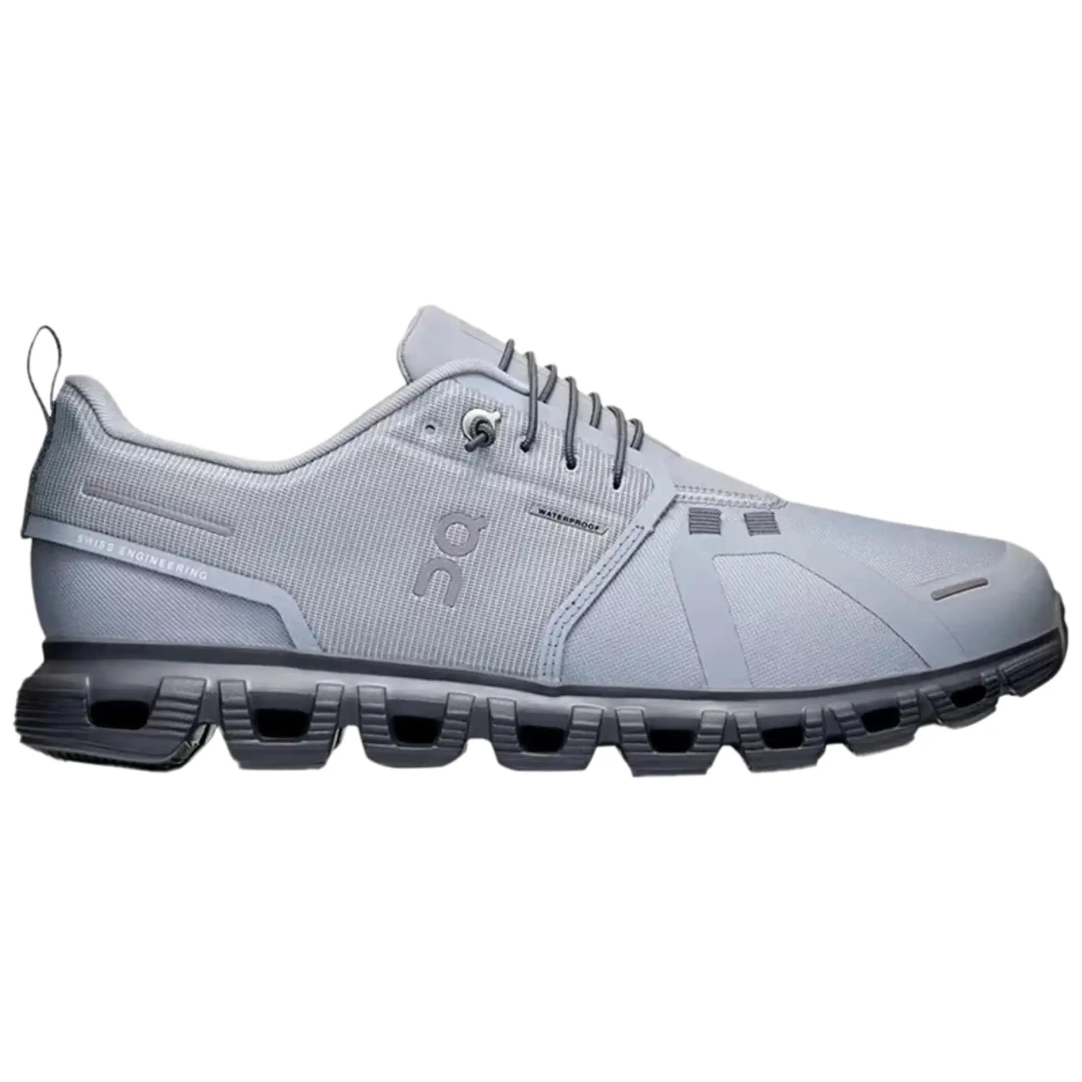 On Running Cloud 6 Waterproof Alloy Wolf 3MF10063030 Men's Fashion Shoes New