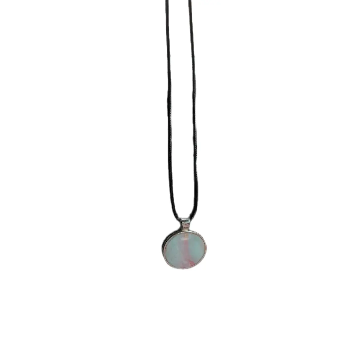 Hand-Painted pendant necklace