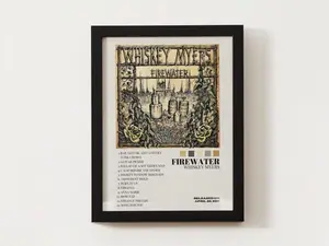 Whiskey Myers (Firewater album) Poster Print