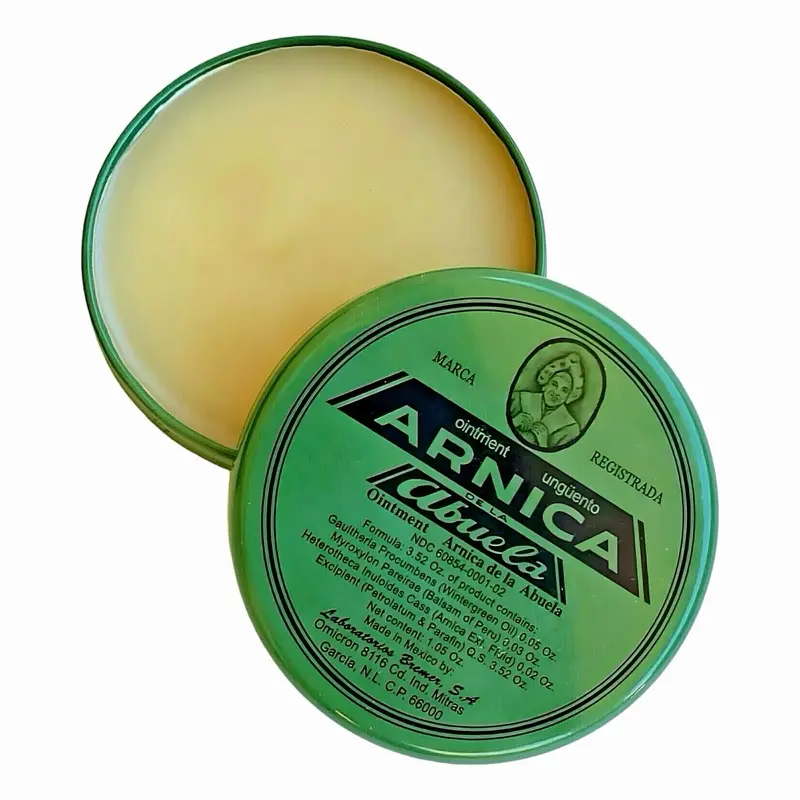 Arnica De La Abuela Unguento/Ointment 3.52oz Natural Ingredients