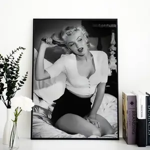 Marilyn Monroe Movie Poster, Vintage Wall Art, Marilyn Monroe Prints, Feminist Poster, Bedroom Wall Decor, Classic Movie,