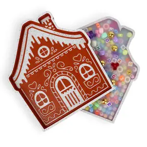 Cookie House Picky Pad and Tray- Satisfy Your Urge to Pick, Pop and Peel Stress-Free! Squishy Maker Sensory Fidget Keychain