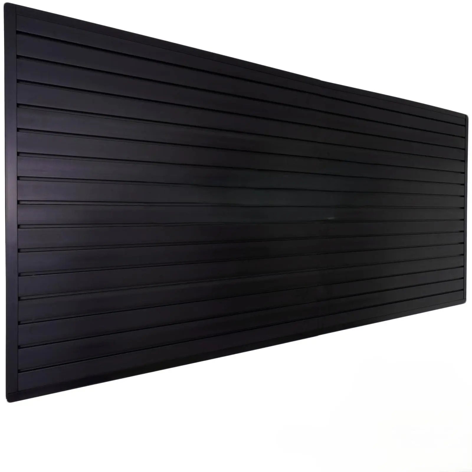 Slat Wall Paneling 4x8 FT Storage Systems Garage Tool Organizer Wall Mount Heavy Duty PVC Slat Wall Panels Easy DIY Install for Garage Tool Retail