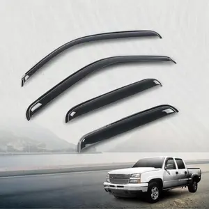 Fit For 99-06 CHEVY Silverado/GMC Sierra EXTENDED Cab Window Visor Rain Guards