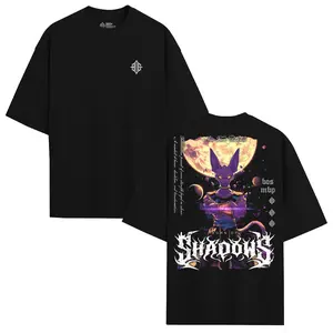 Dragon Ball Beerus-Sama Born Of Shadows Dark Aesthetic Streetwear T-Shirt Gift For Anime Fans