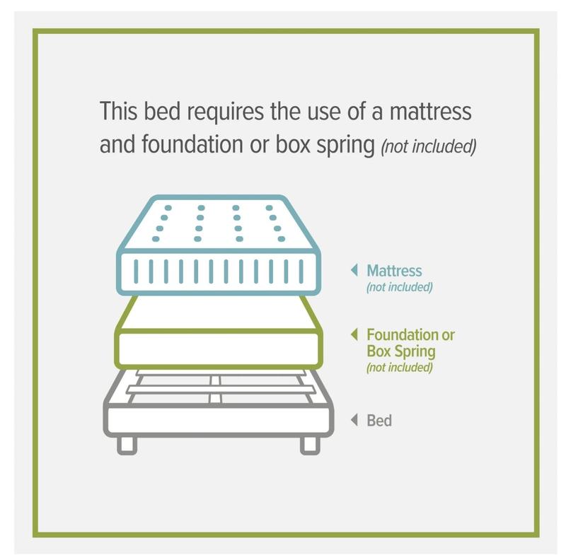 Reece Channel Stitched Upholstered Twin Bed, Black