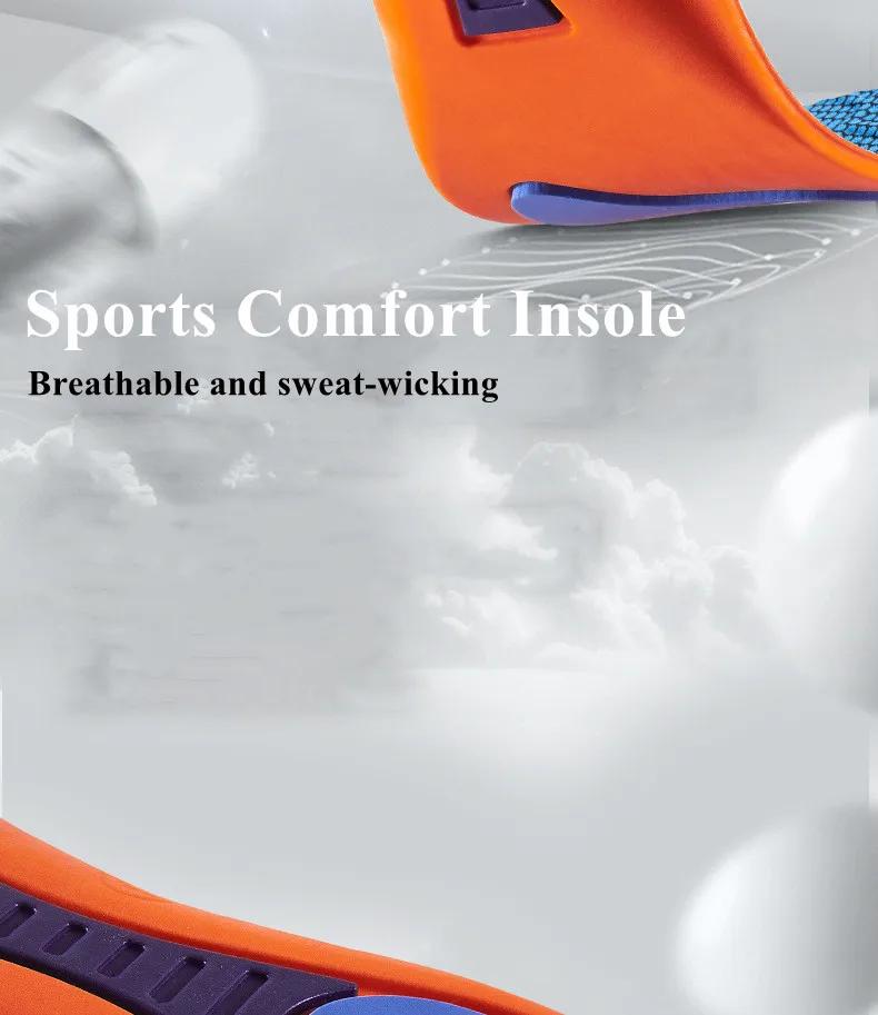 Orthopedic Insoles for Shoes Men Women Brand Arch Support Air Insole for Feet Shock-absorbing Baskets Sport Running Shoe insole