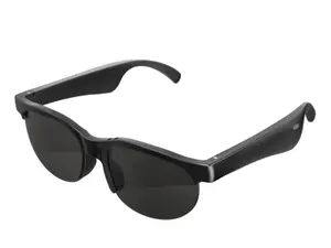 Enzemit Smart Bluetooth Sunglasses with Open Ear Speakers - Audio Sunglasses UV400 Polarized Lenses, Touch Control, IP55 Waterproof, Bluetooth 5.0 Hands-Free Calls & Music for Men Women Running Driving Outdoor