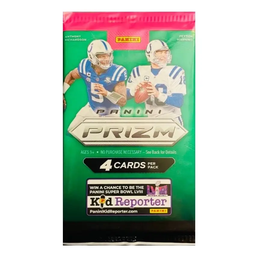 2023 Panini Prizm Football Pack- Sports Trading Cards