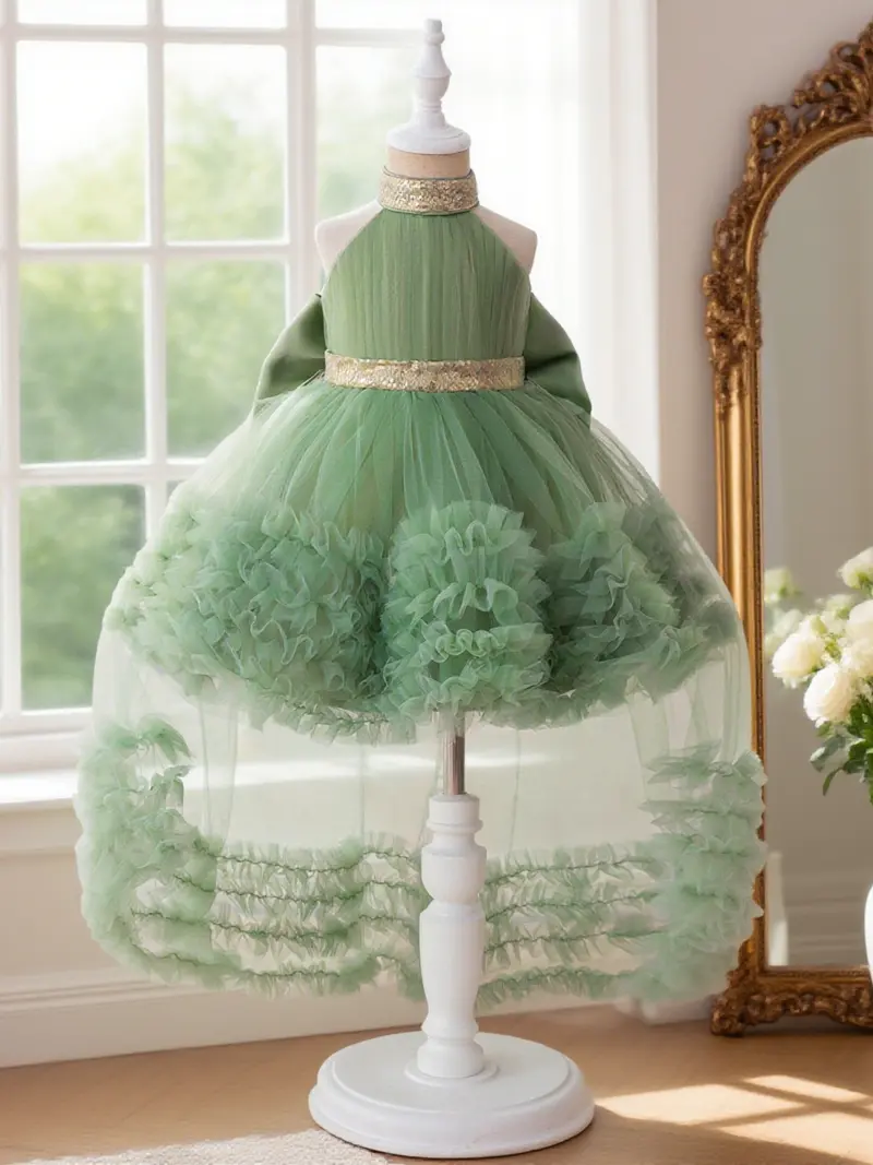 Green pageant dresses for toddlers - TikTok Shop