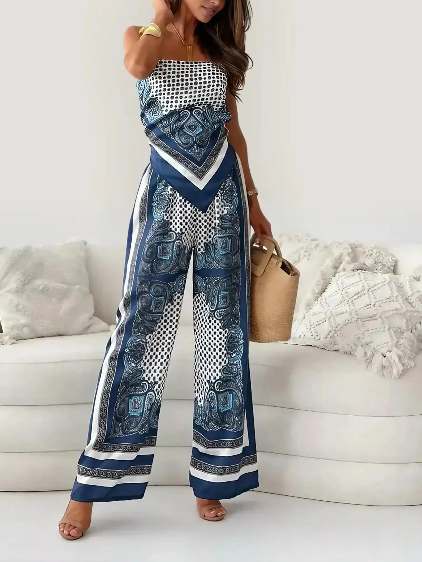 ladies striped shirt dress FARM Rio Multicolor Stripes Embroidered Belted Organic Cotton Midi Dress, MULTI / XL